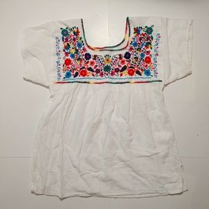 Colourful Floral shirt L